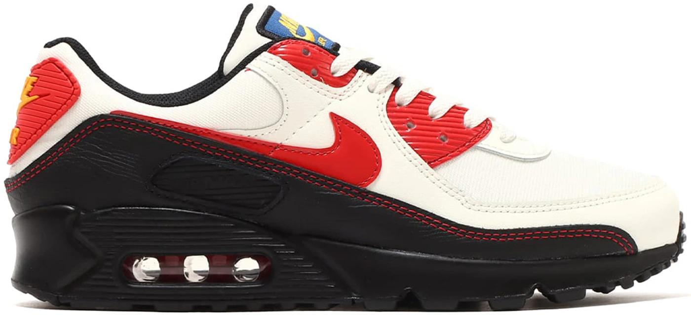 abstract astronomie Puur Nike Air Max 90 SE Sail Universtiy Red Black Men's - DX3276-133 - US