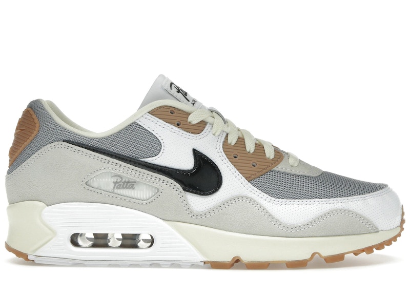 靴 Air Max 90 Patta Cyber and Particle 27.5 Patta x Nike Air Max 90 Waves Particle Grey / Cyber - Jul
