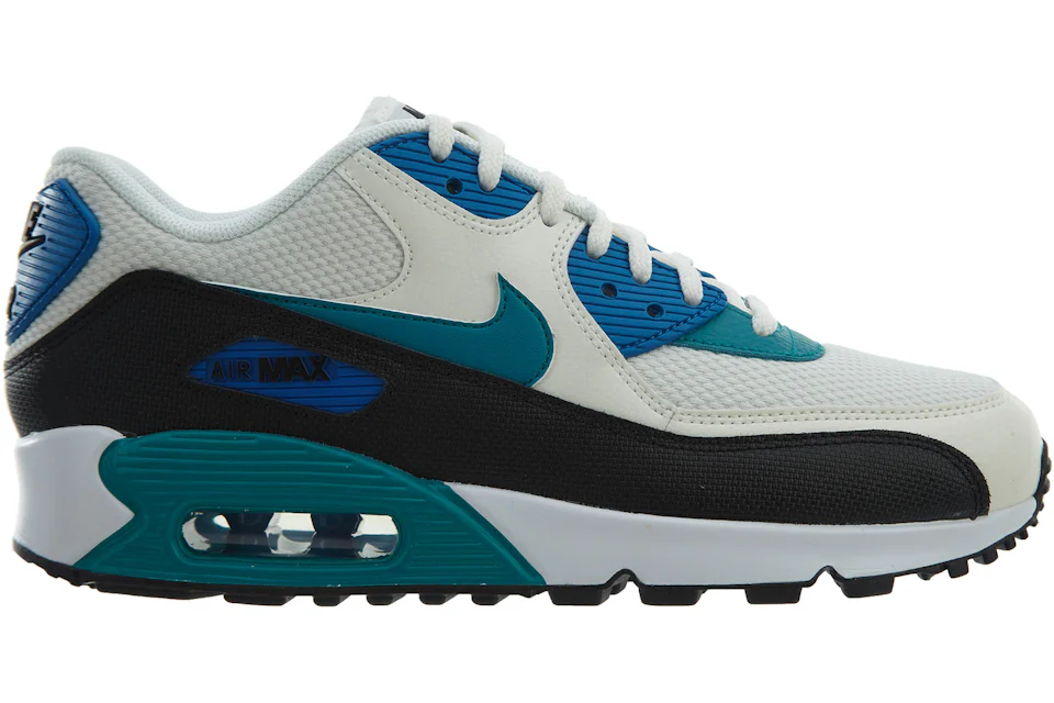 Nike Air Max 90 Sail Radiant Emerald-Black (Women's) - 325213-134 - US