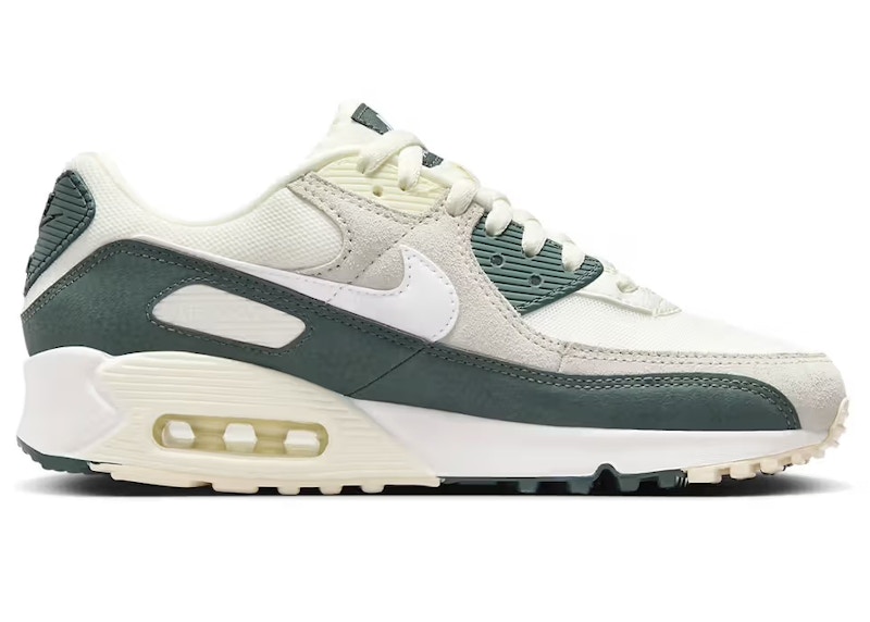 Nike Air Max 90 Sail Vintage Green Women s FZ5163 133 US