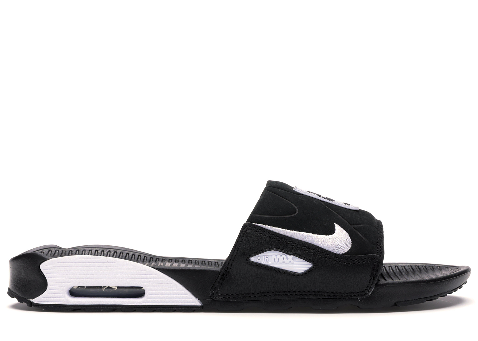Nike Air Max 90 Slide Black White
