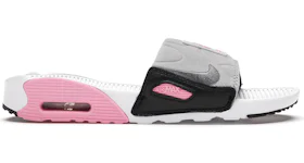 Nike Air Max 90 Slide White Rose Cool Grey (Women's)
