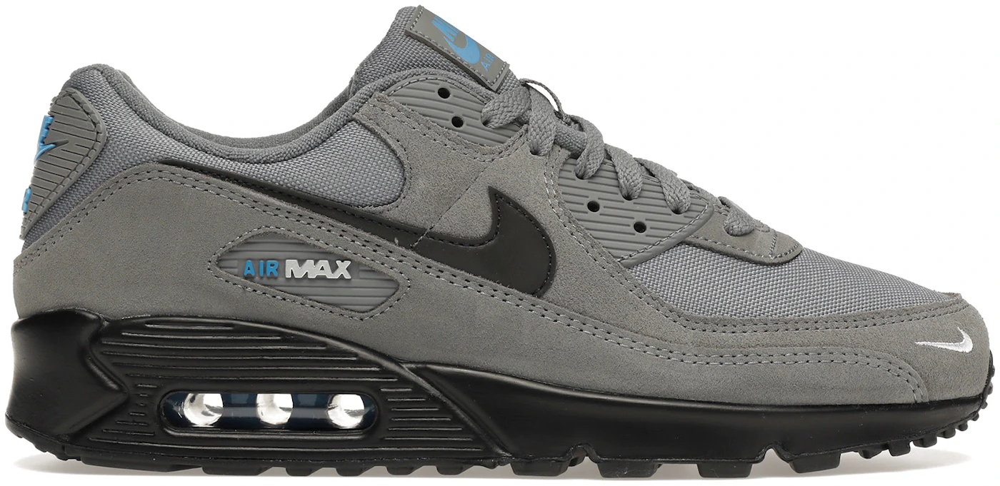 koper Anemoon vis vandaag Nike Air Max 90 Smoke Grey Light Photo Blue Metallic Silver Black Men's -  DO6706-002 - US