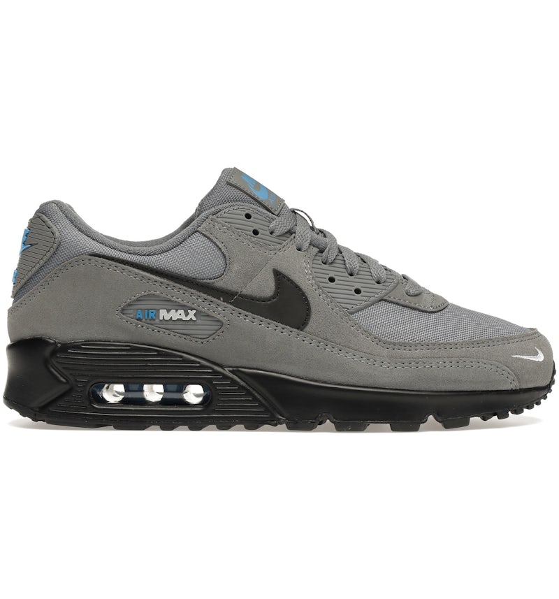 Air Max 90 Grey Black Blue Buy Nike Air Max 90 IF0670-002 NOIRFONCE