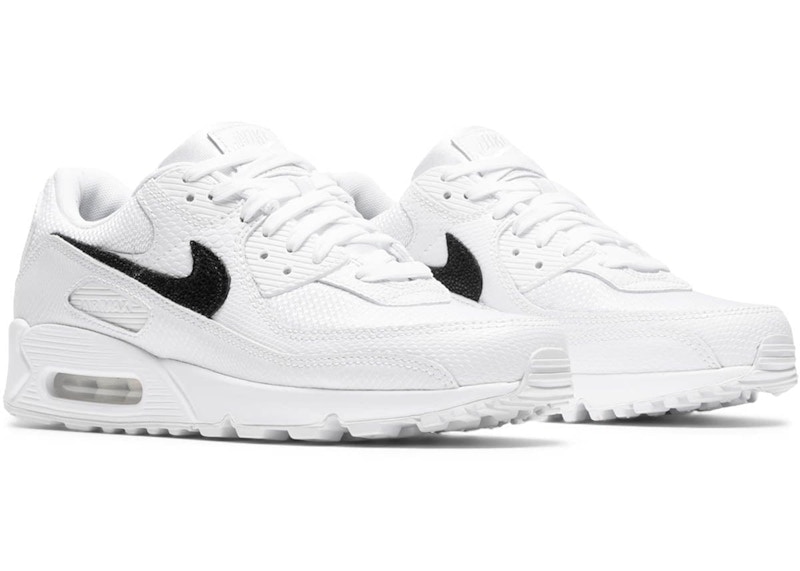 Womens 'air max hotsell 90 white and black