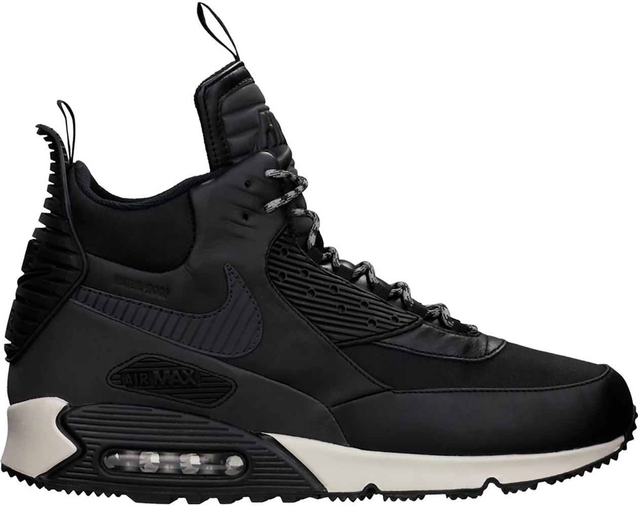 Nike Air 90 Sneakerboot Black Magnet Grey Men's - 684714-001 - US