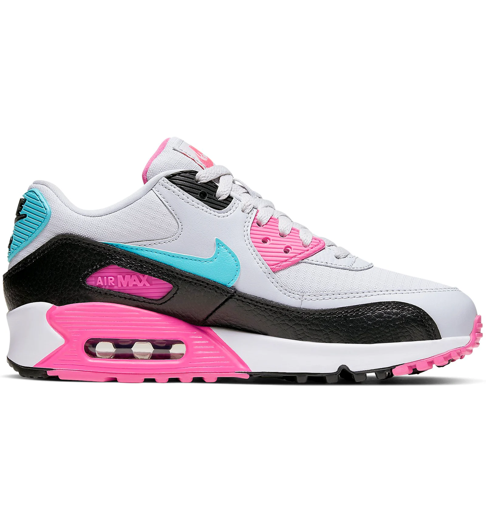 Pink and turquoise nike top shoes