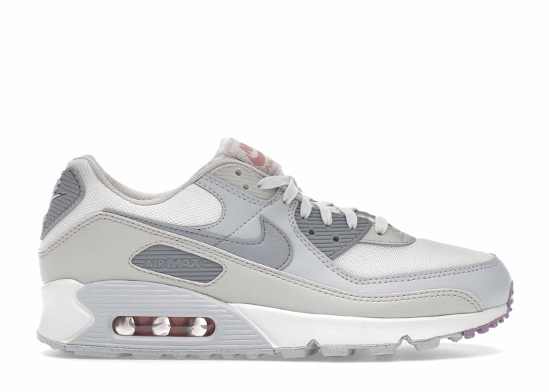 Pre-owned Nike Air Max 90 (women's) Sneakers In Summit White/beyond Pink/pure Platinum