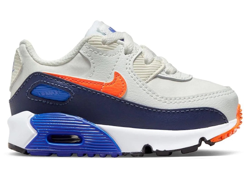 Nike Air Max 90 Summit White Midnight Navy (TD) Toddler - CD6868