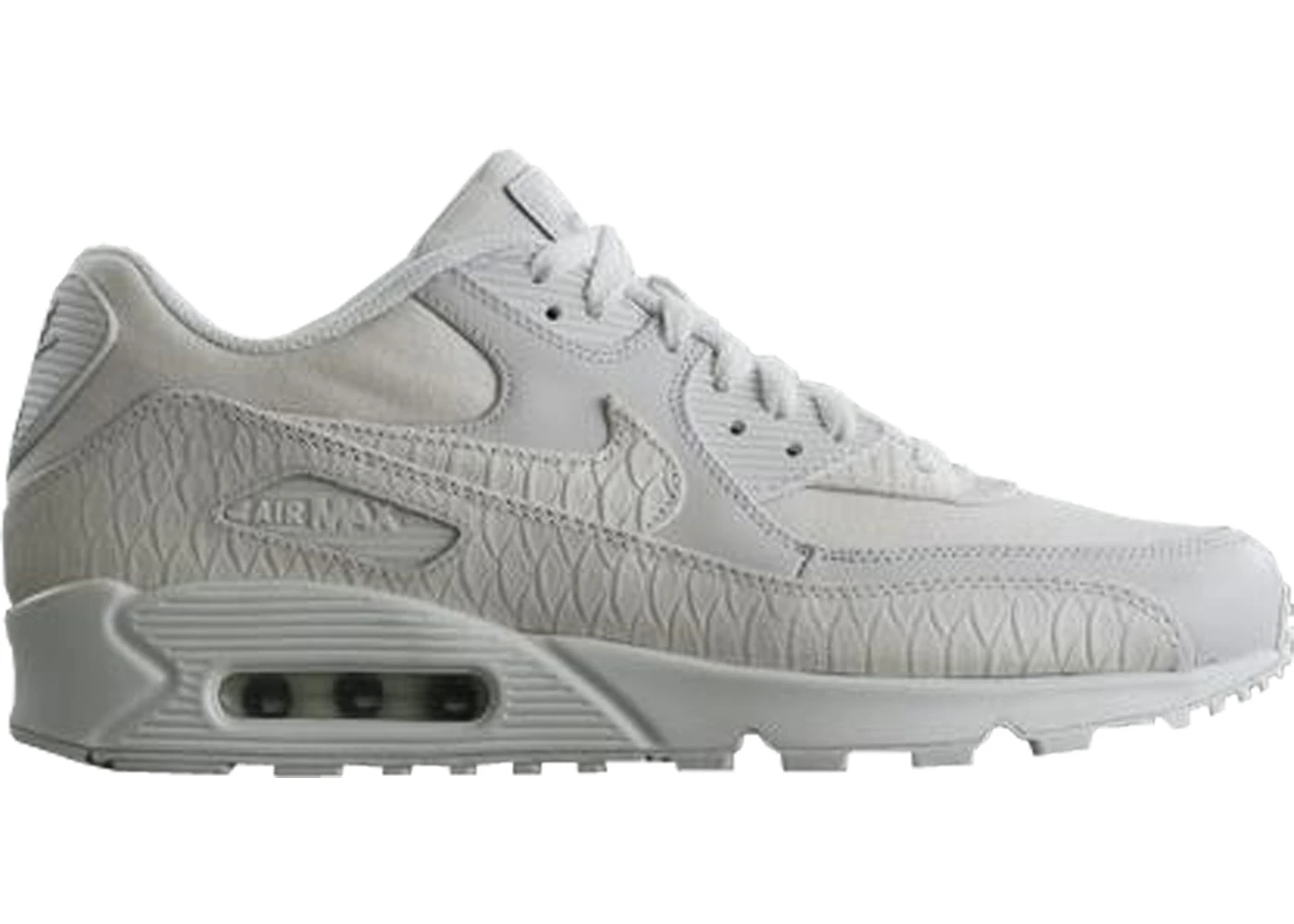 Air max 90 premium white best sale