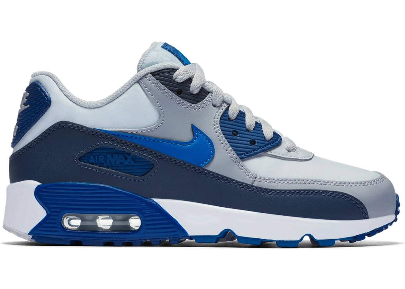Nike Air Max 90 Thunder Blue (GS) Kids' - 833412-407 - US