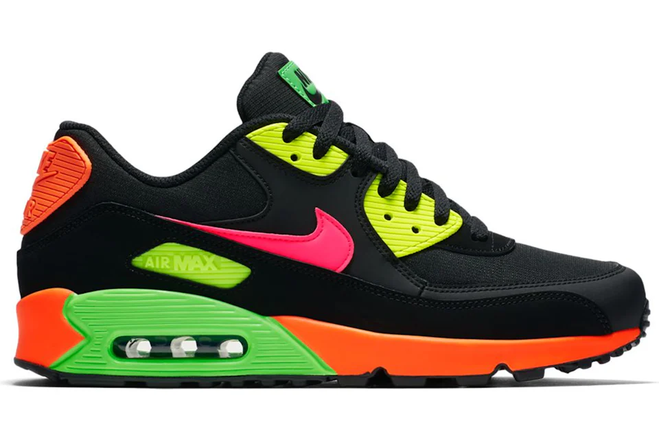 Nike air max 90 essential best sale neon
