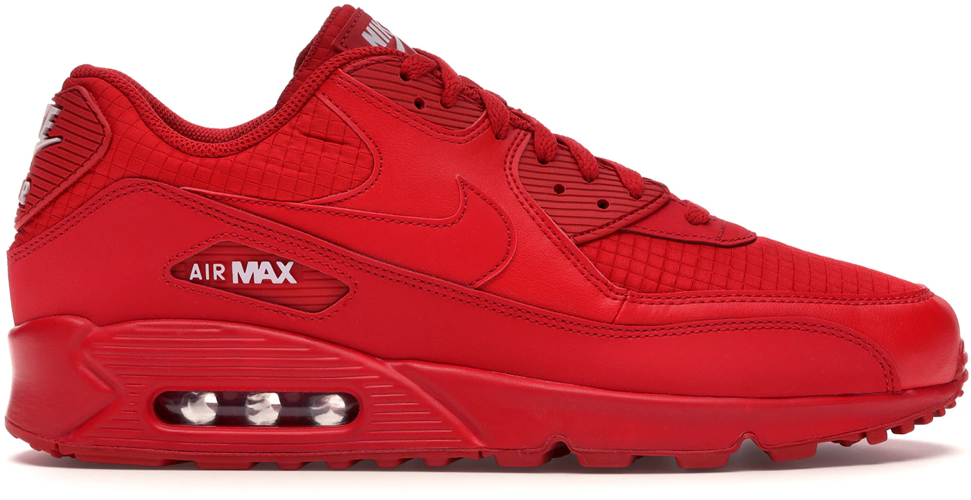 Nike Air Max 90 Triple Red Men's - AJ1285-602 - US