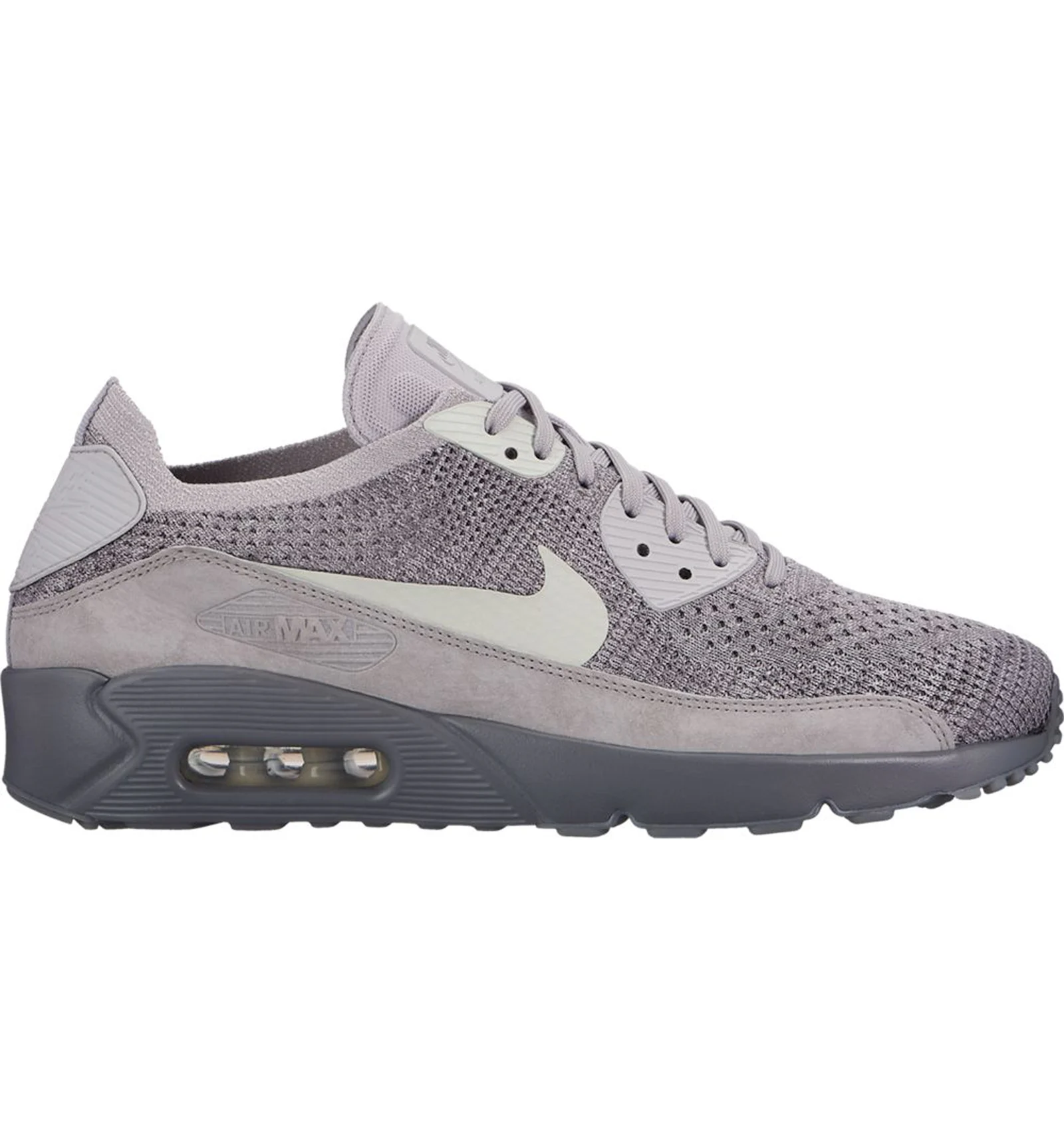 Nike air max top 90 flyknit pale grey