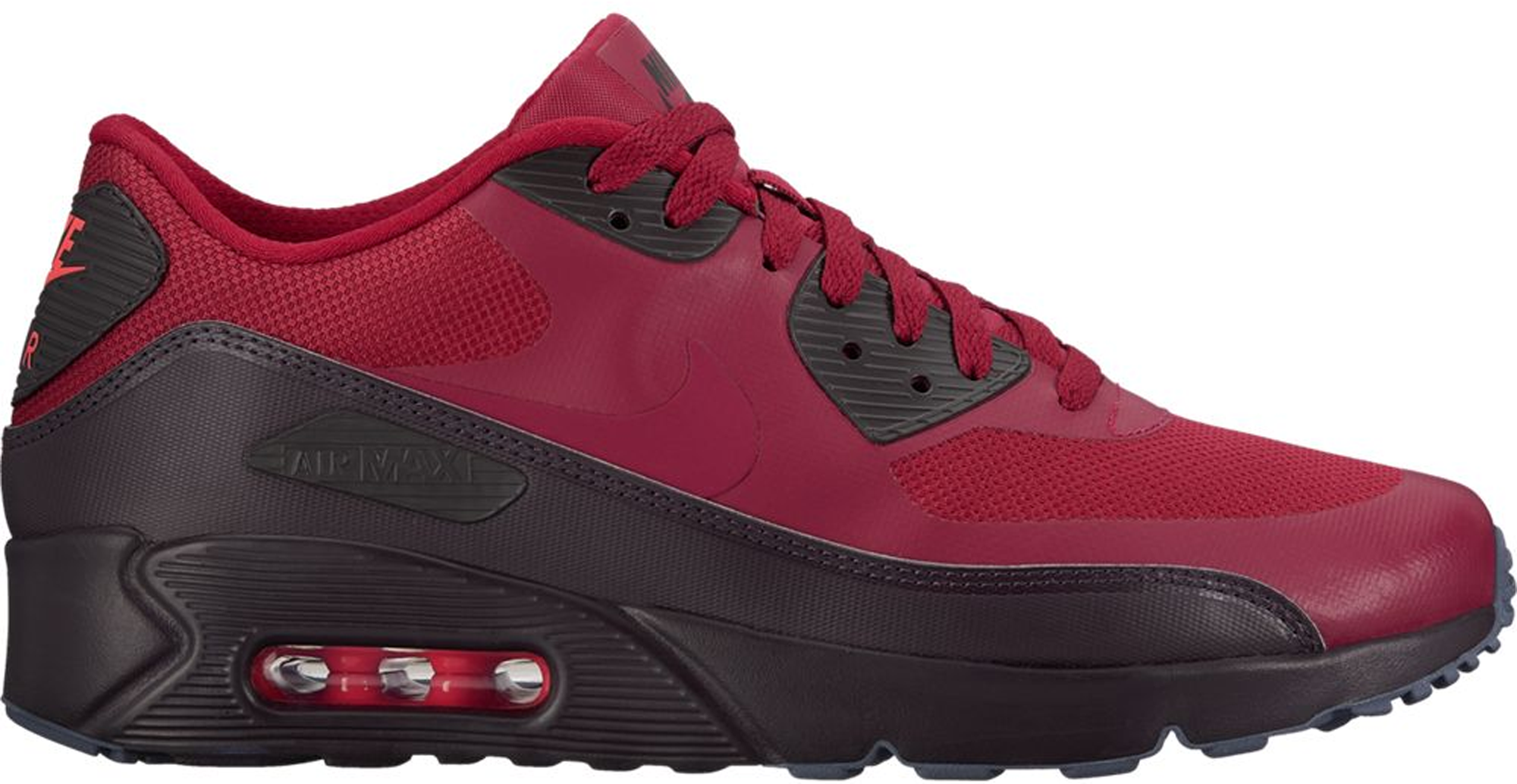 nike air max 90 ultra red and white