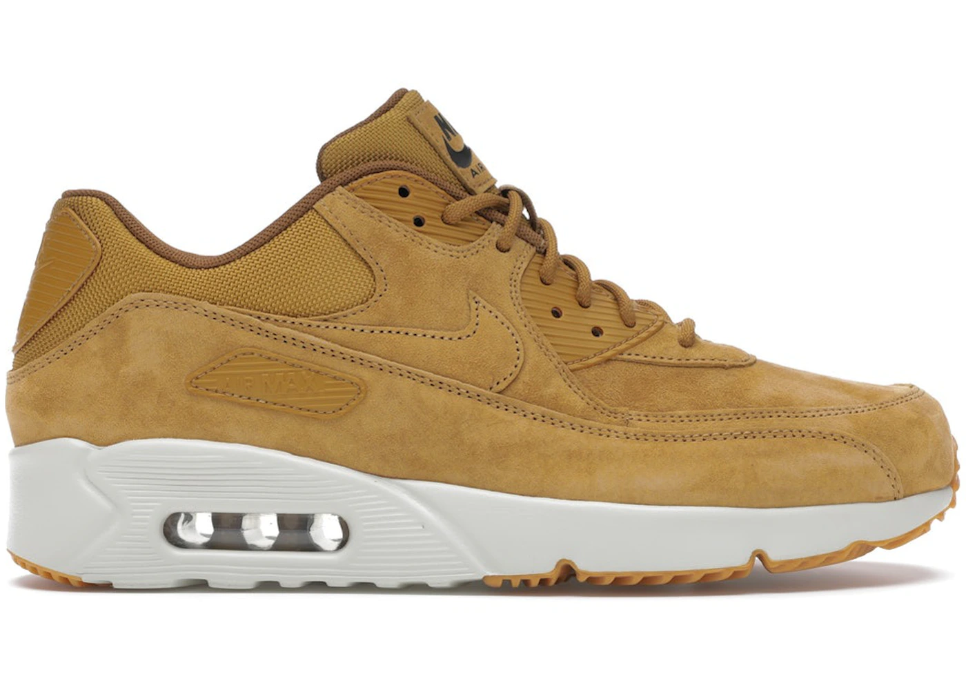 HOT Brown Air Max 90 Ultra Suede Nike Air Max 90 Ultra Wheat