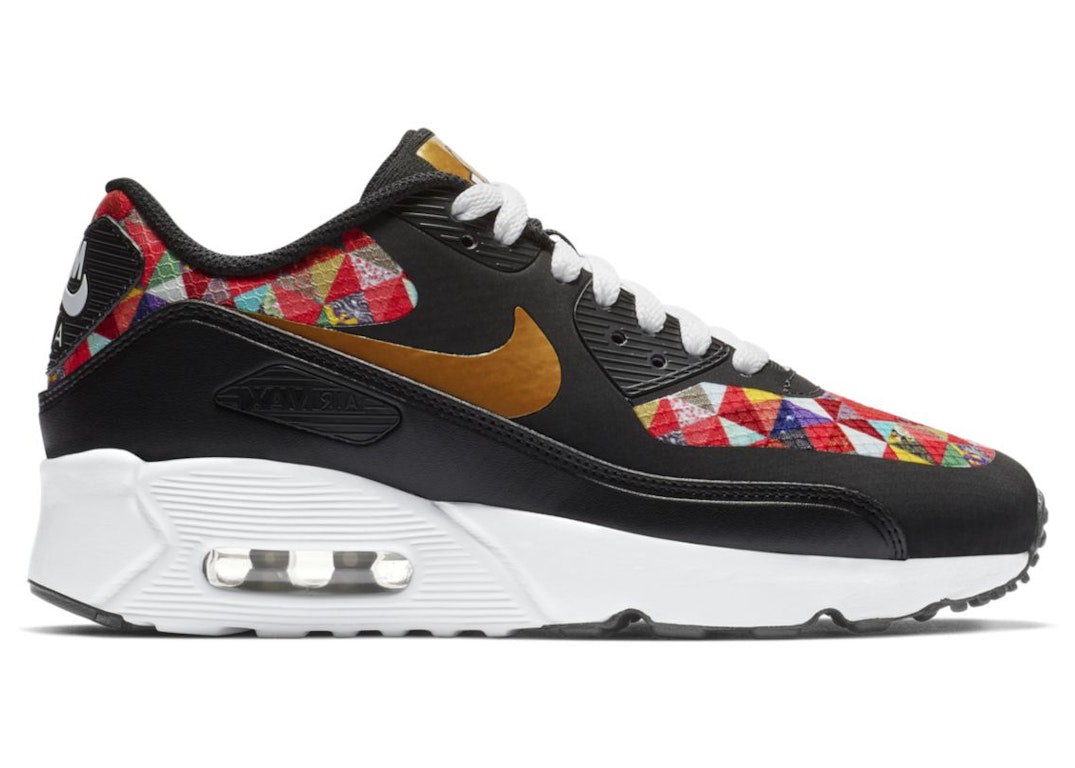 Pre-owned Nike Air Max 90 Ultra 2.0 Chinese New Year (gs) In Black/metallic Gold-white