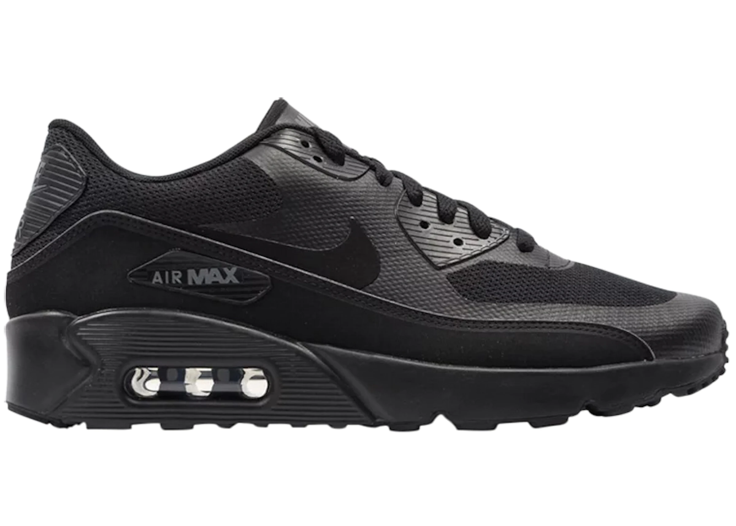 Uit hoofdkussen Haringen Nike Air Max 90 Ultra 2.0 Essential Black/Black-Black-Dark Grey -  875695-002 - US