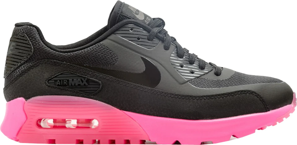 Espere bandeja patio Nike Air Max 90 Ultra Black Digital Pink (Women's) - 845110-001 - US