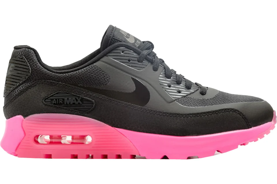 Nike Air Max 90 Ultra Black Digital Pink Women s 845110 001 US