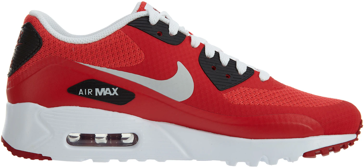 Nike Air Max 90 Ultra Essential Red/Pure Platinum-Gym Red-Black Men's - 819474-600 - US