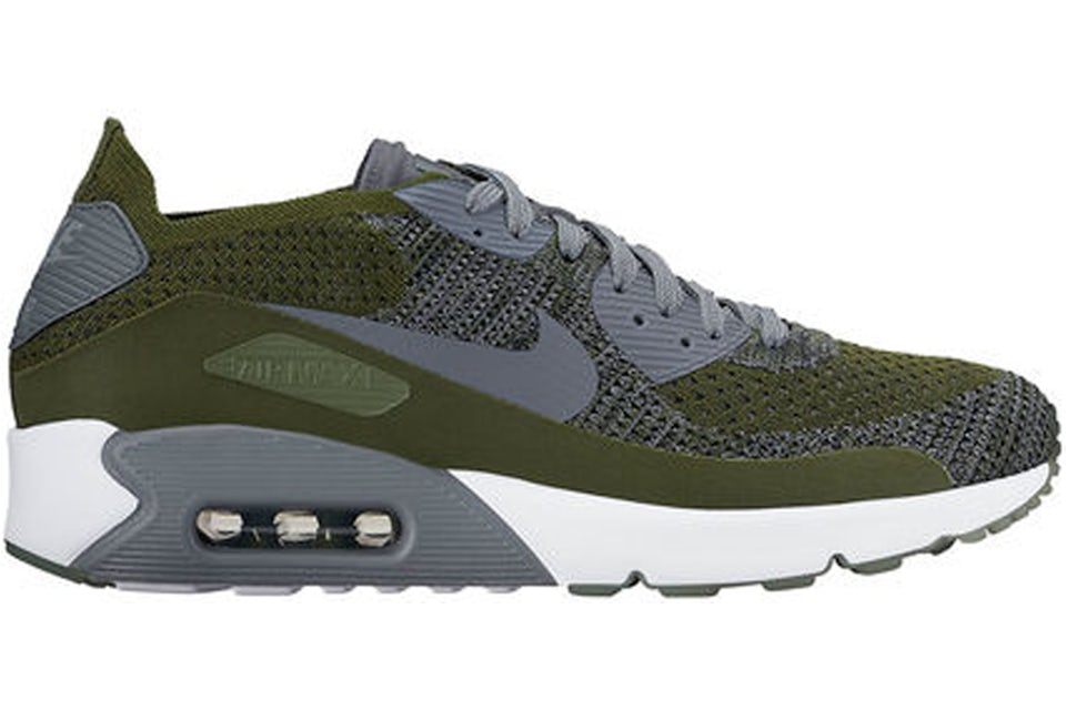 Nike Air Max 90 Ultra Flyknit 2.0 Green Uomo 875943 300 IT