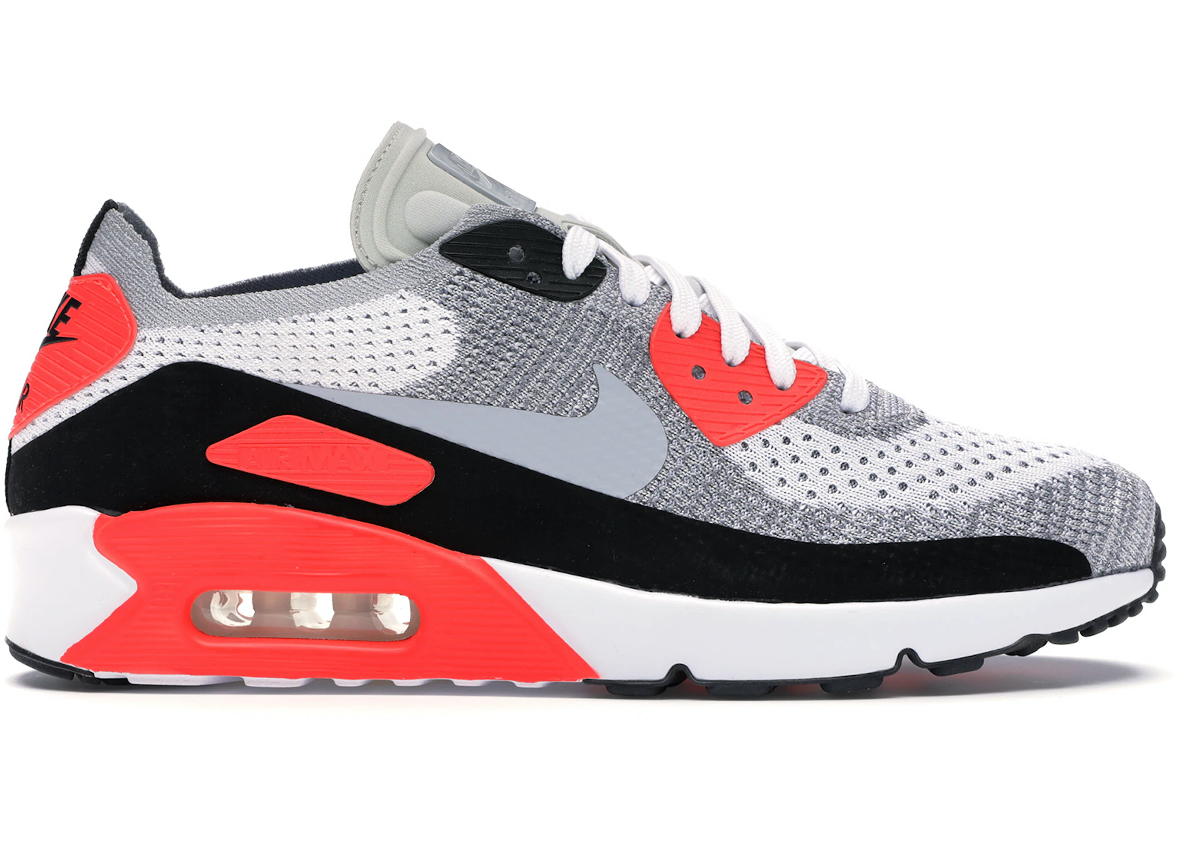 erosion Mispend Them Nike Air Max 90 Ultra Flyknit 2.0 Infrared - 875943-100 - US