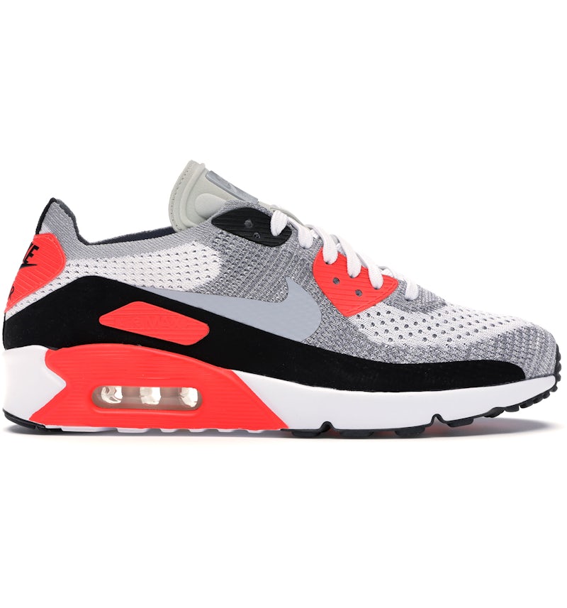 Nike Air Max 90 Ultra Flyknit Infrared Hombre 875943-100 US