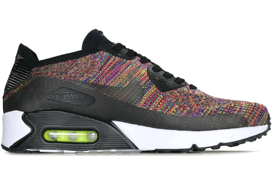 Nike Air Max 90 Ultra Flyknit 2.0 Multi Color Men s 875943 002 US