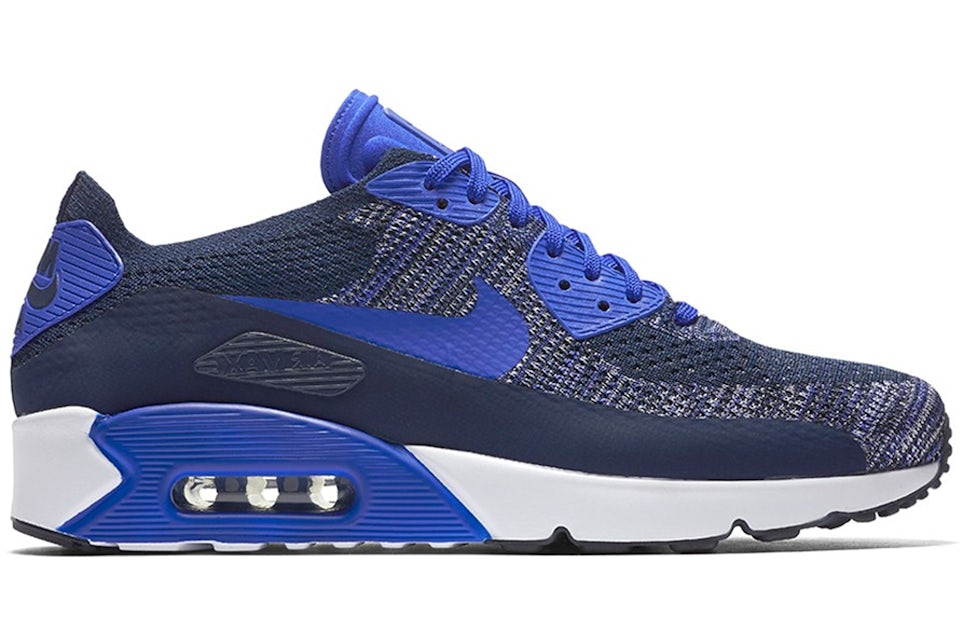 Air max 90 ultra 2.0 flyknit bleu outlet