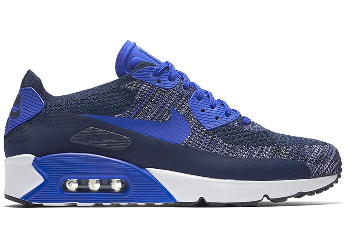 Nike Air Max 90 Ultra Flyknit 2.0 Navy Men s 875943 400 US