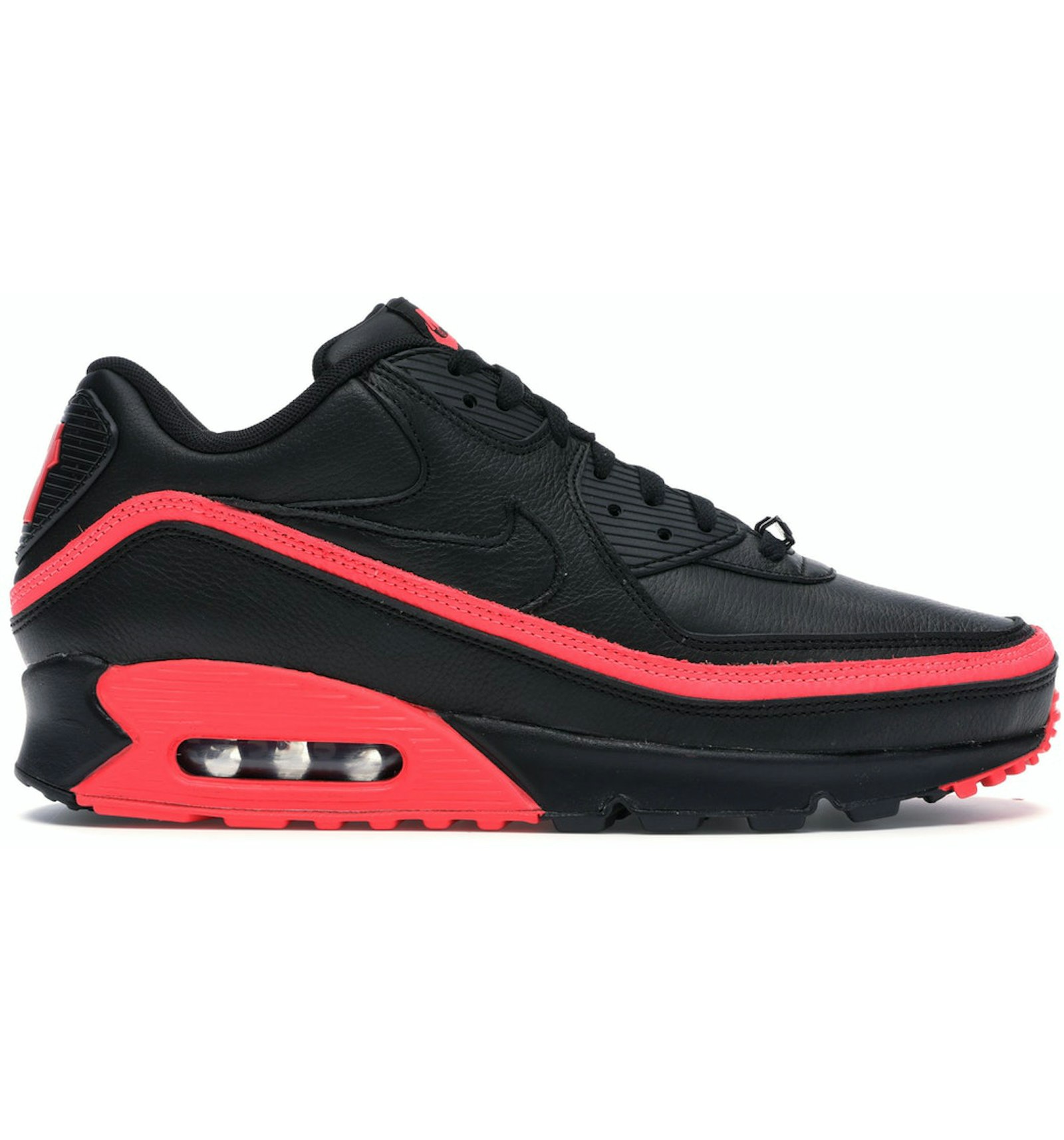Nike Air Max 90 Undefeated Black Solar Red