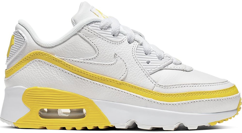 Nike Air Max 90 Undefeated White Opti Yellow (PS) Kids' - CQ4616