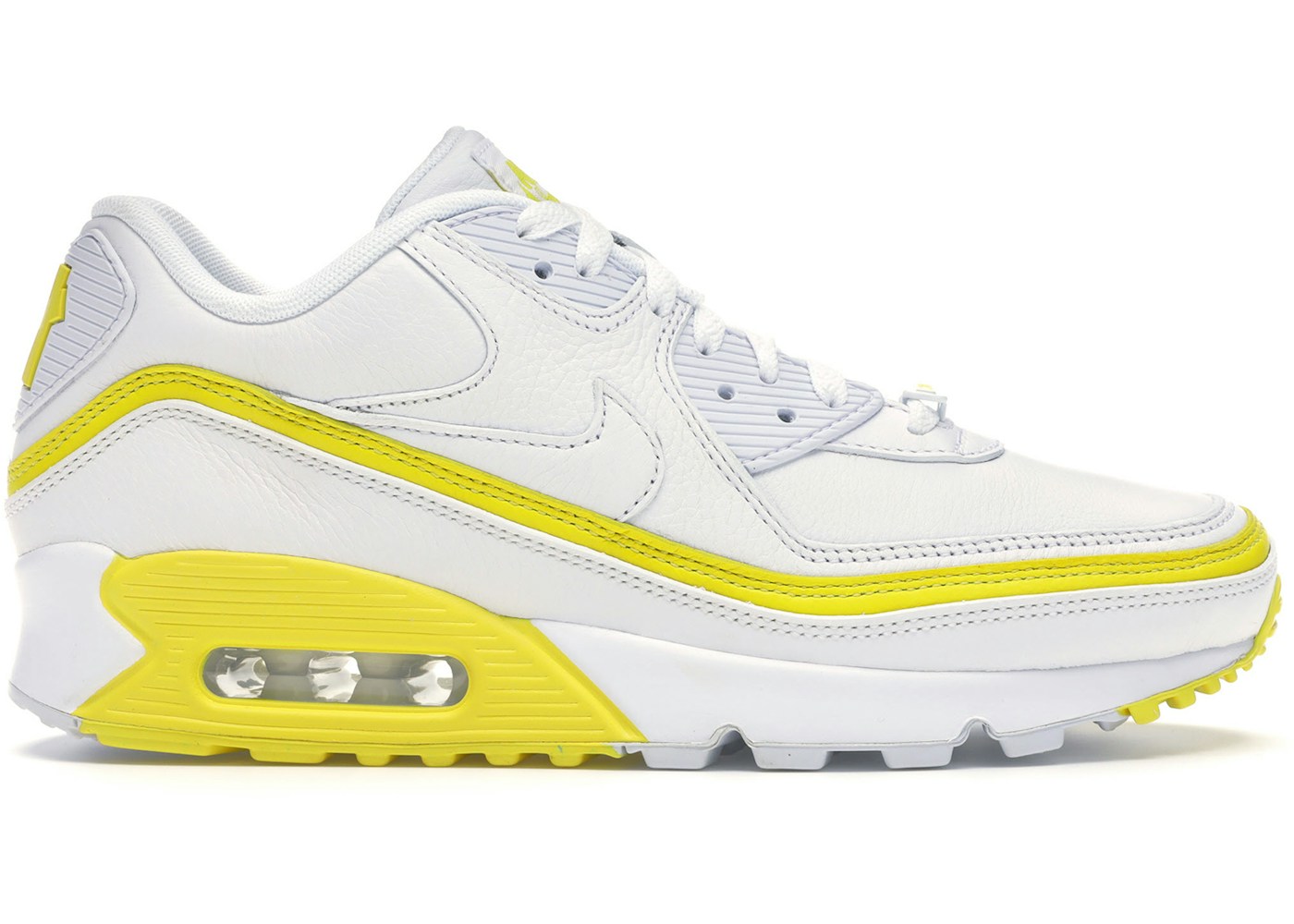 Nike Air Max 90 Undefeated White Optic Yellow - CJ7197 101