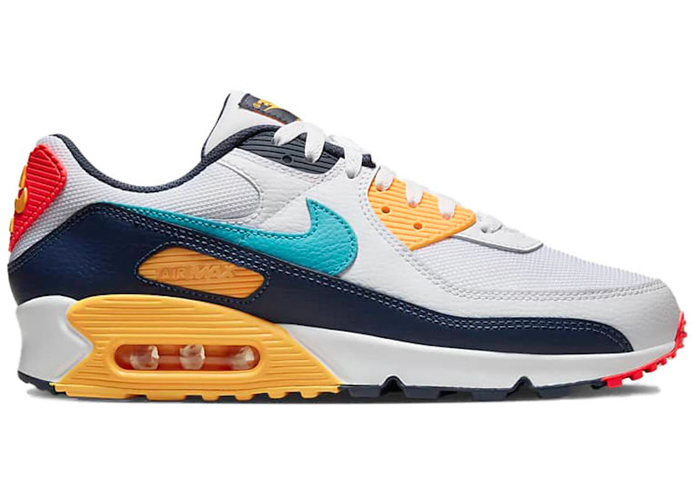 Nike Air Max 90 White Dusty Cactus Men's - HF4860-100 - US