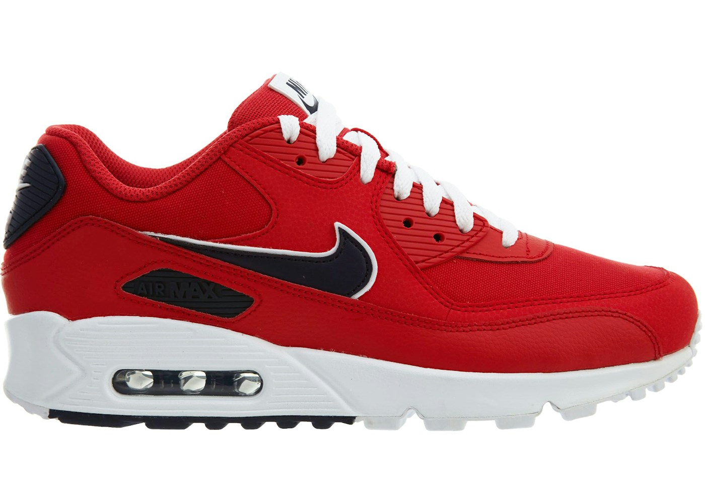 Nike Air Max 90 University Red Aj1285 601 Nike Air Max 90 University Red Aj1285 601