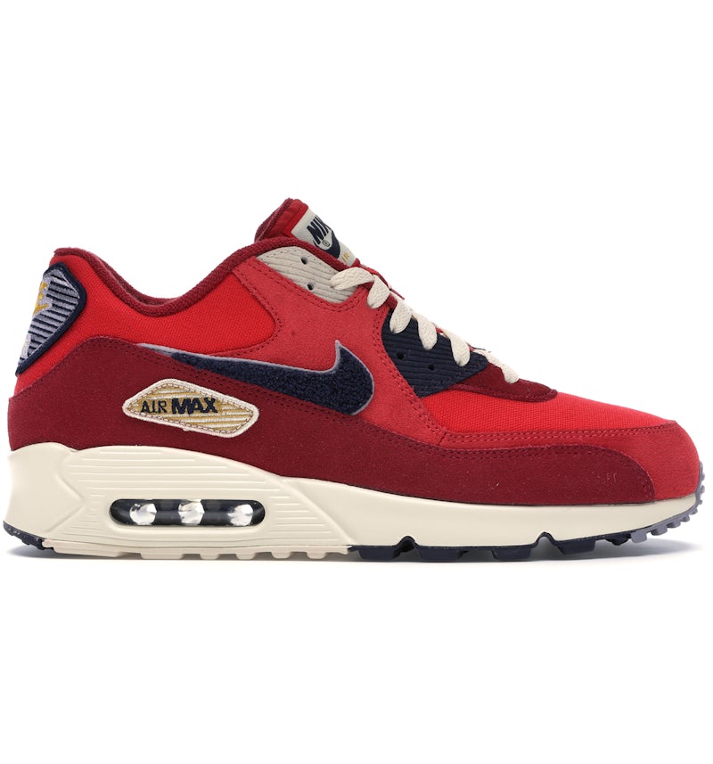 University Red Air Max 90s Red Nike Air Max 90 Varsity Pack