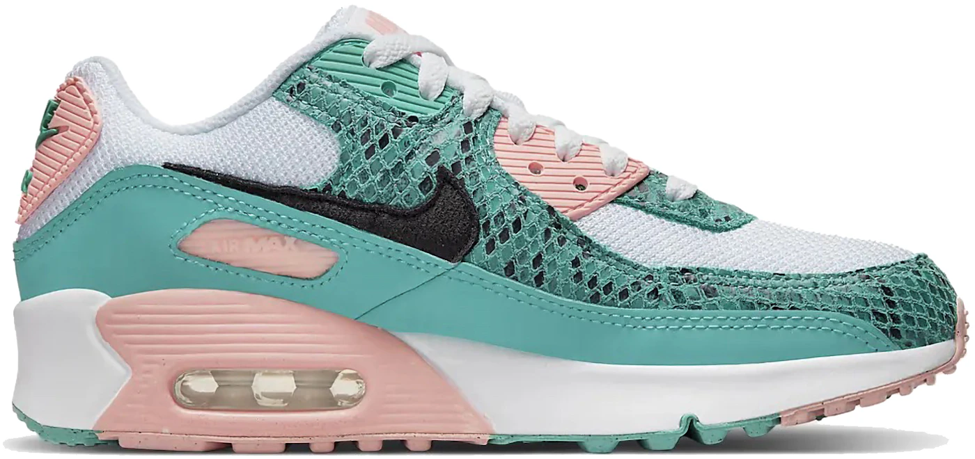costo Detenerse Antología Nike Air Max 90 Washed Teal Snakeskin (GS) Kids' - DR8926-300 - US
