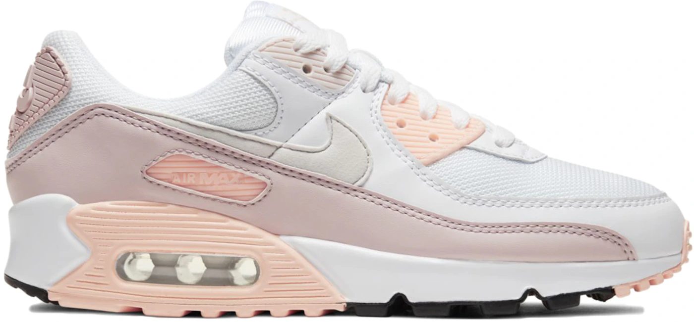 Nike Air Max White Barely Rose (Women's) - CT1030-101 -
