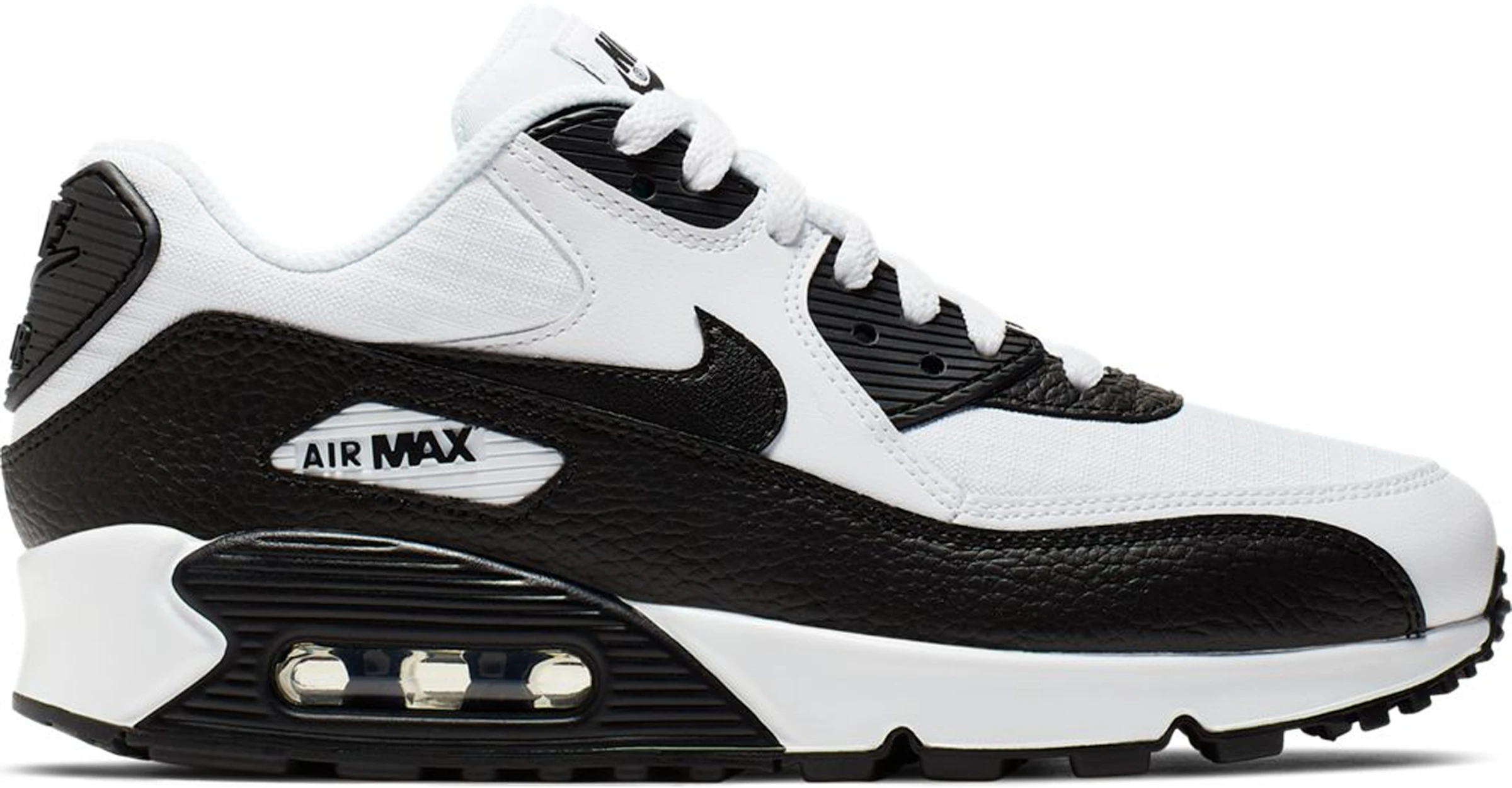sequía Paciencia a nombre de Nike Air Max 90 White Black (2019) - 325213-139 - ES