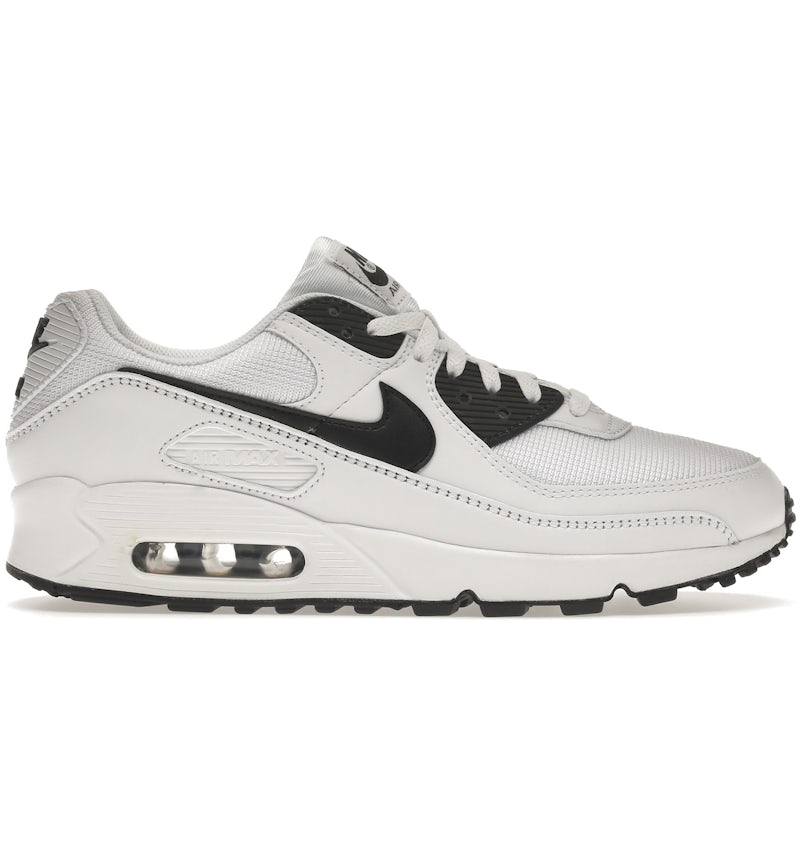 Sneakers Nike Air Homme 2020 Nike Air Max 90 White Black (2020