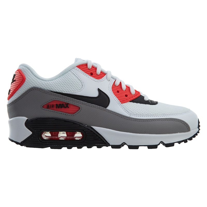 Red and black nike air sales max 90