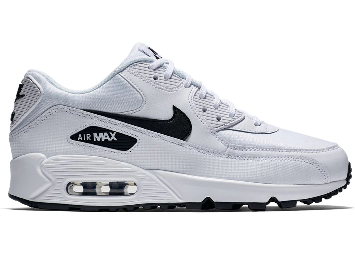 Nike Air Max 90 White Black Women s 325213 131 US
