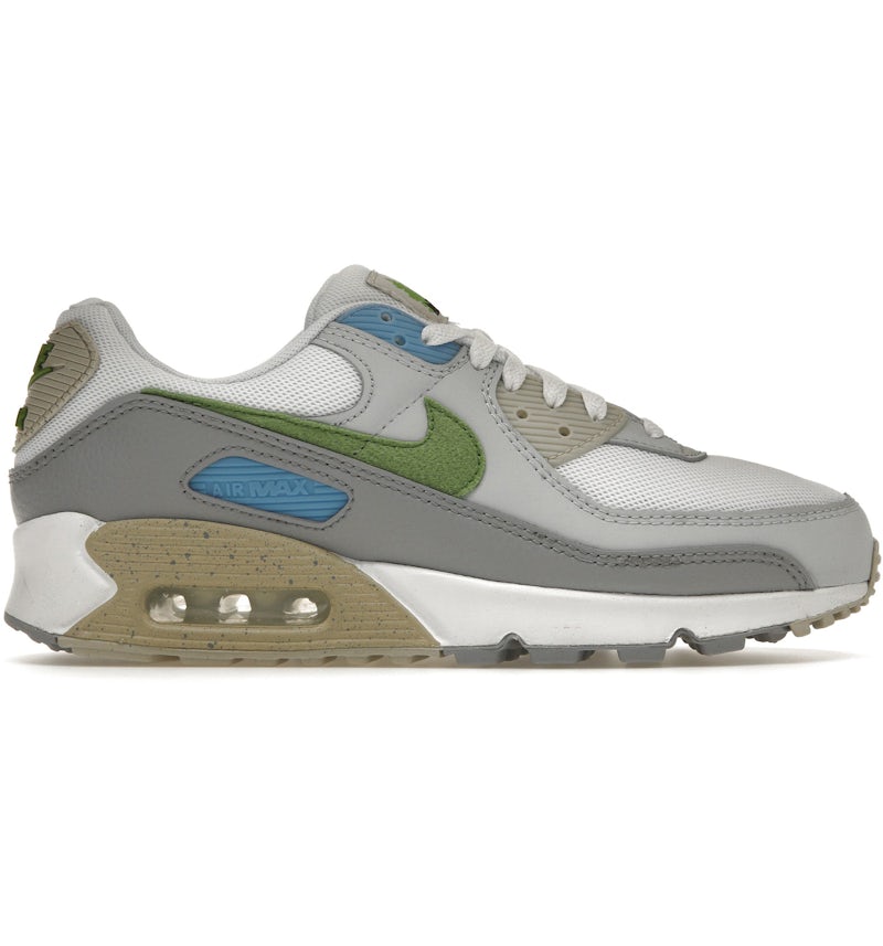 Nike Air Max 90 White Chlorophyll University Blue Men's DV3492