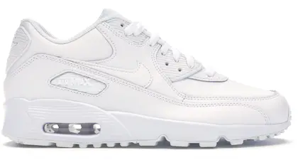 Nike Air Max 90 Leather Black Men's - 302519-001 - US