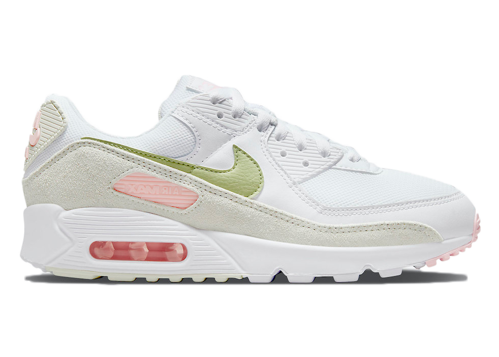 Nike Air Max 90 White Olive (W) ايكيا جزامه