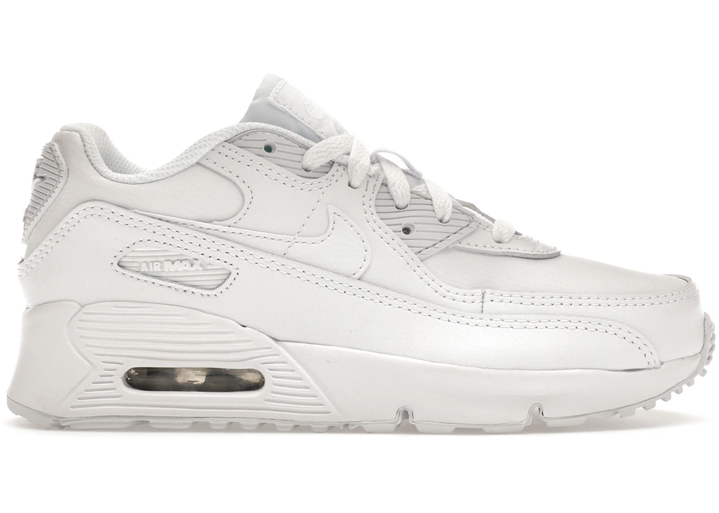 Nike Air Max 90 White (PS) CD6867-100 US