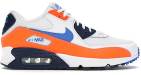 ナイキ エアマックス90 "ホワイト フォト ブルー トゥタル オレンジ" Nike Air Max 90 "White Photo Blue Total Orange" 