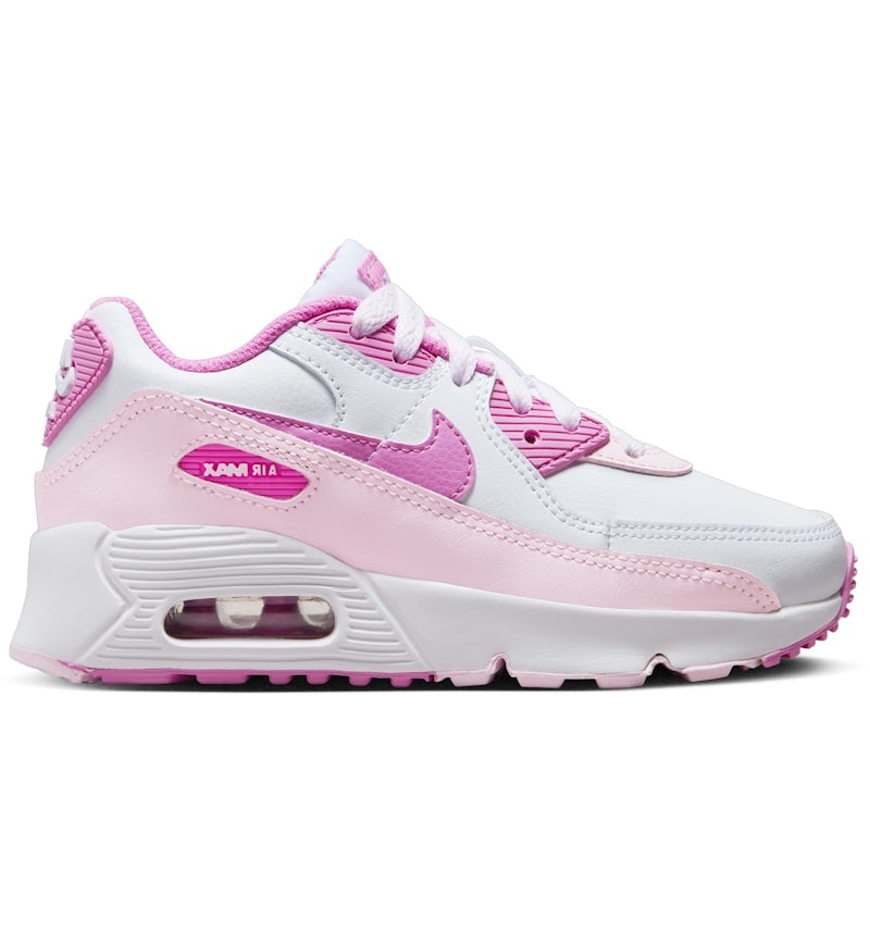 Nike Air Max 90 White Pink Foam Playful Pink (PS) FZ3558-100 US