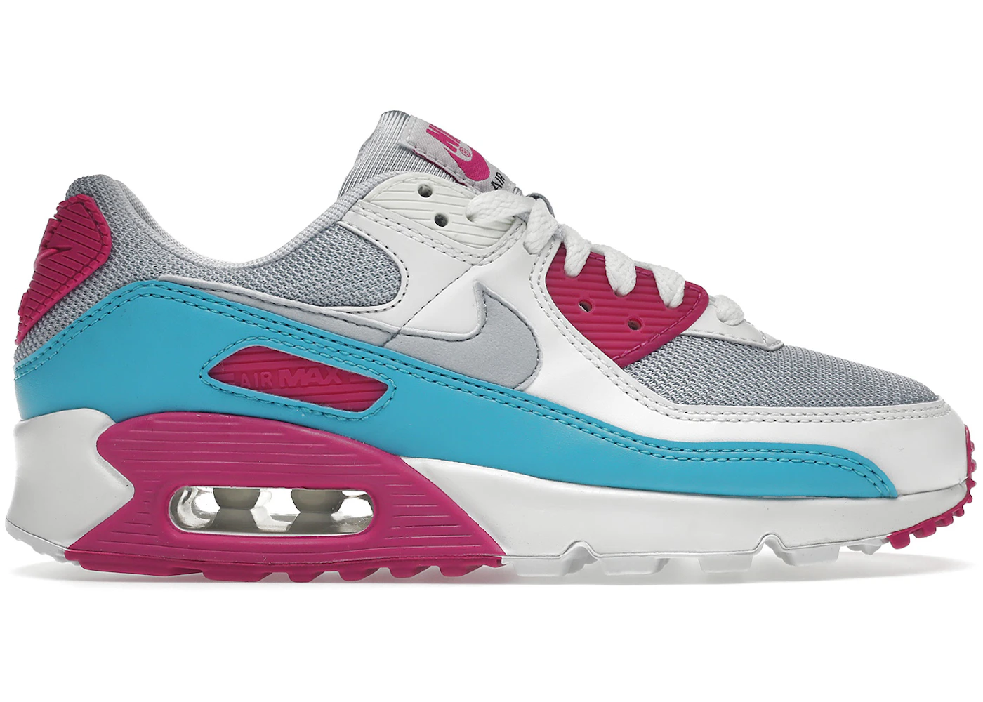 Pink Air Force Azul Y Rosa Nike Air Max 90 White Vivid Pink Light
